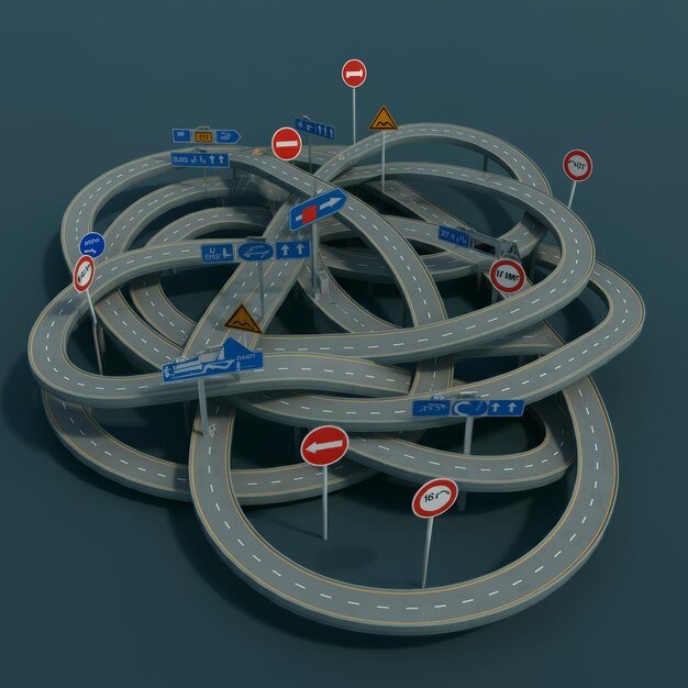 What is continuous flow intersection